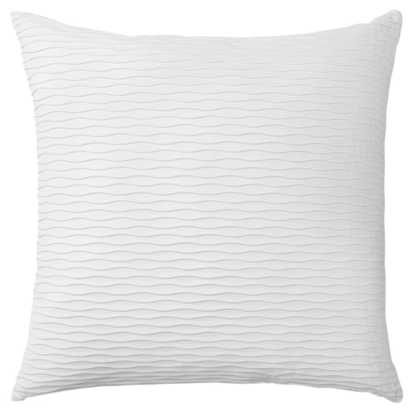 VÄNDEROT cushion, white, 50x50 cm