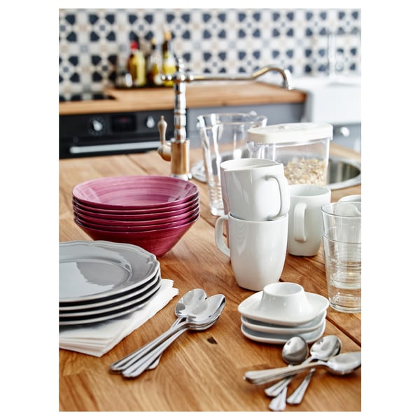 VÄRDERA mug, white, 30 cl