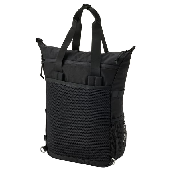 VÄRLDENS - Backpack, black,31x15x49 cm/26 l