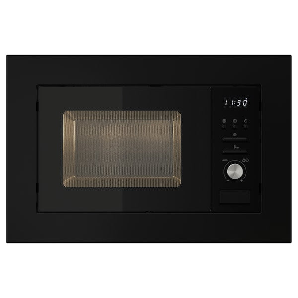 VÄRMD Microwave - black ,