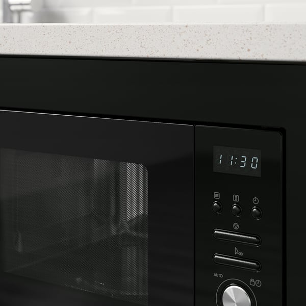 VÄRMD microwave oven, IKEA 300 black