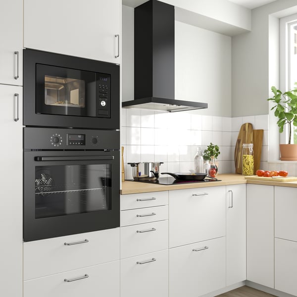 VÄRMD microwave oven, IKEA 300 black