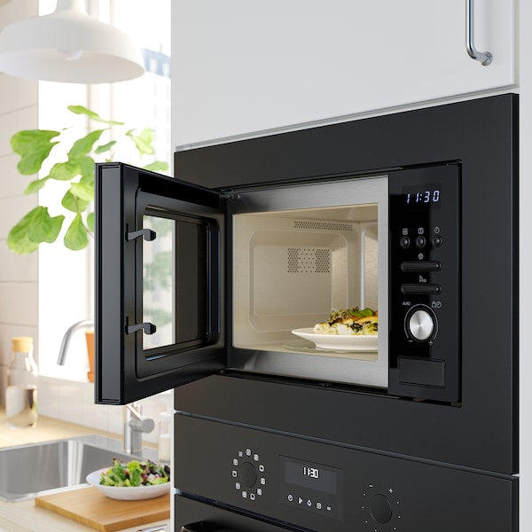 VÄRMD Microwave - black ,