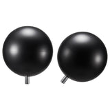 VÄSENTLIG finials, 1 pair, black, 5 cm