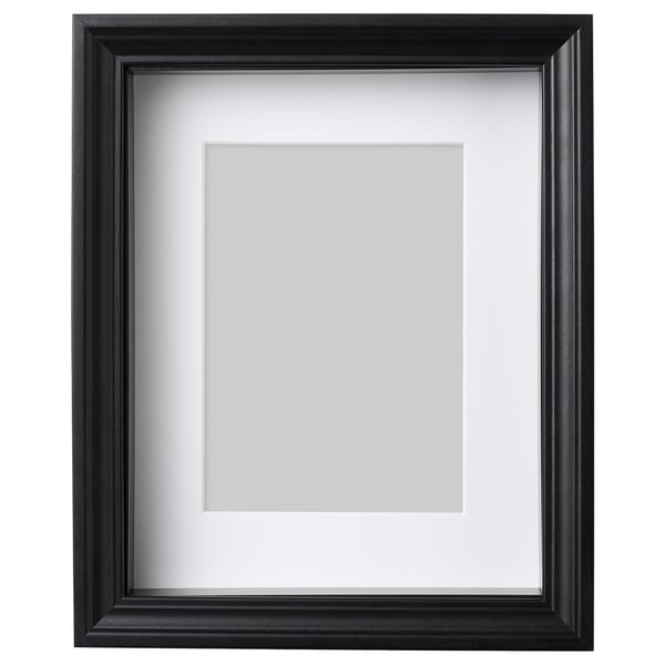 VÄSTANHED frame, black, 20x25 cm