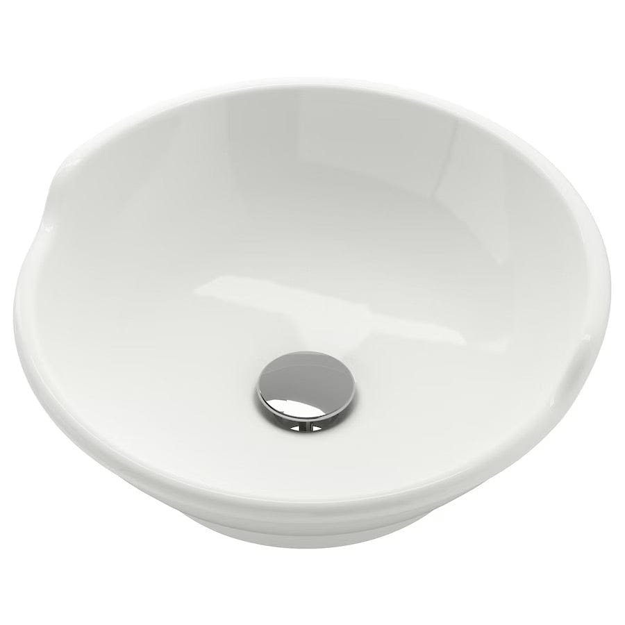 Ikea VÄSTERSJÖN Countertop washbasin, white, 40 cm