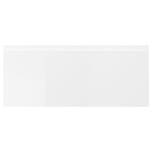 VÄSTERVIKEN drawer front, high-gloss white, 60x26 cm