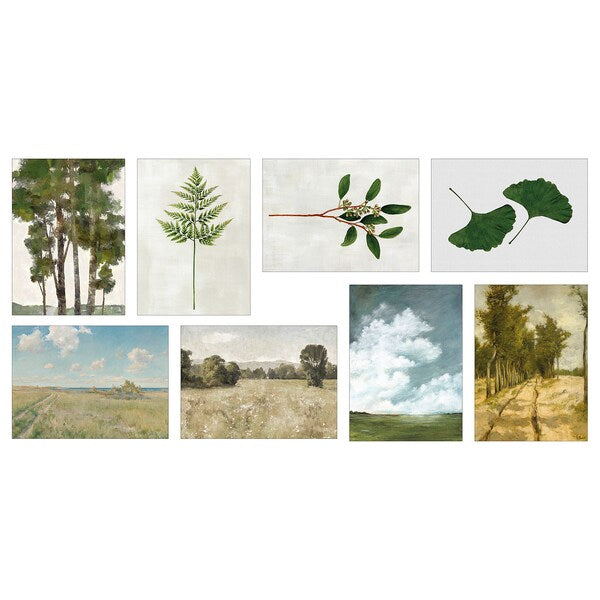 VÄXBO - Postcard, peaceful landscape,13x18 cm