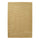 VÄXELFEL rug, low pile, yellow-brown, 133x195 cm