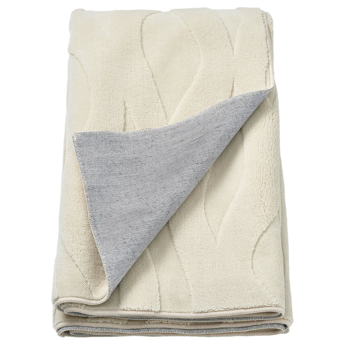 VÄXELFEL rug, low pile, off-white, 80x180 cm