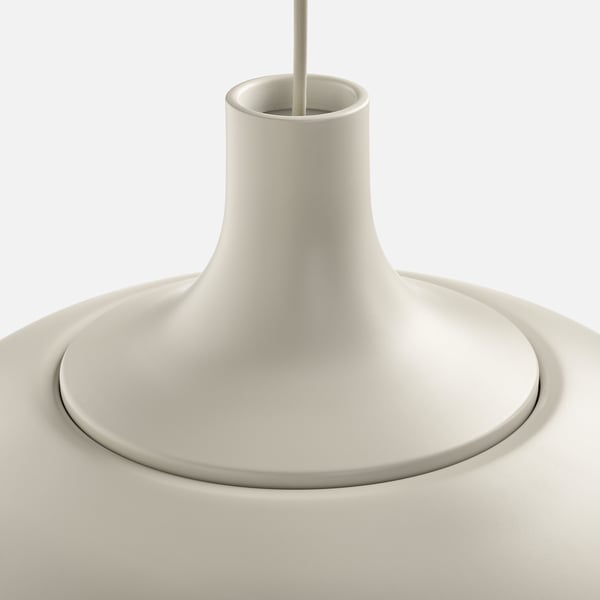 VÄXJÖ pendant lamp, beige, 38 cm