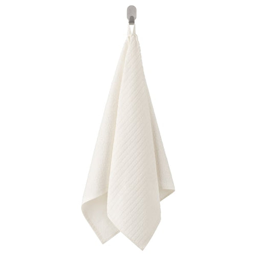 VÅGSJÖN hand towel, white, 50x100 cm