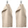 VÅGSJÖN guest towel, light beige, 50x30 cm, 2 pack