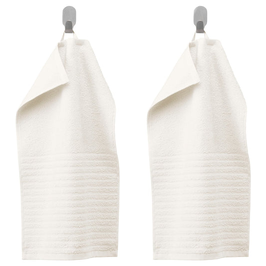 VÅGSJÖN guest towel, white, 30x50 cm