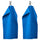 VÅGSJÖN guest towel, bright blue, 50x30 cm, 2 pack