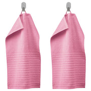 VÅGSJÖN guest towel, pink, 30x50 cm, 2 pack