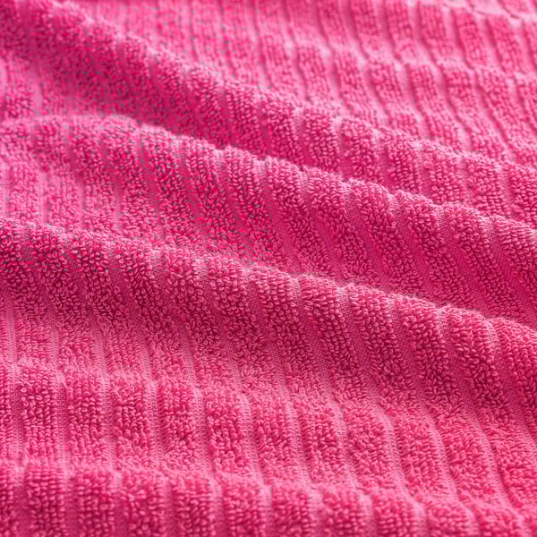 VÅGSJÖN - VÅGSJÖN Hand towel, bright pink, 50x100 cm