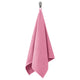 VÅGSJÖN hand towel, pink, 50x100 cm