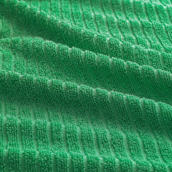 VÅGSJÖN hand towel, bright green