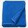 VÅGSJÖN bath sheet, bright blue, 100x150 cm