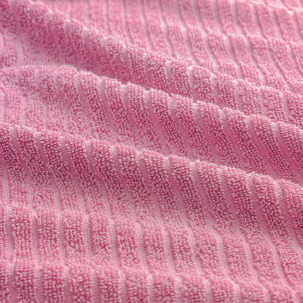 VÅGSJÖN bath sheet, pink, 100x150 cm