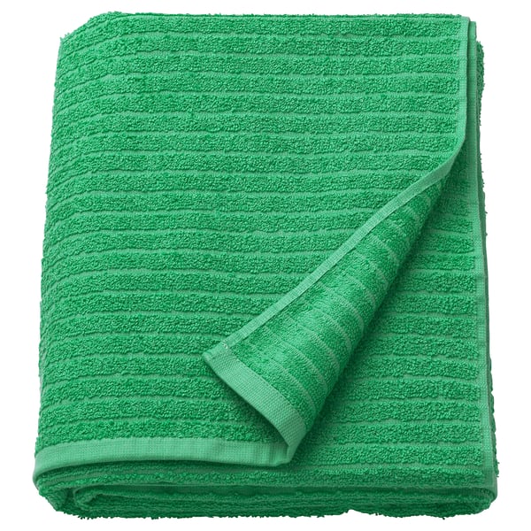 VÅGSJÖN bath sheet, bright green