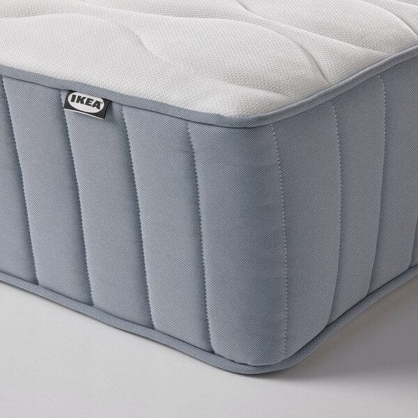 Ikea VÅGSTRANDA Pocket sprung mattress, extra firm/light blue, 140x200 cm