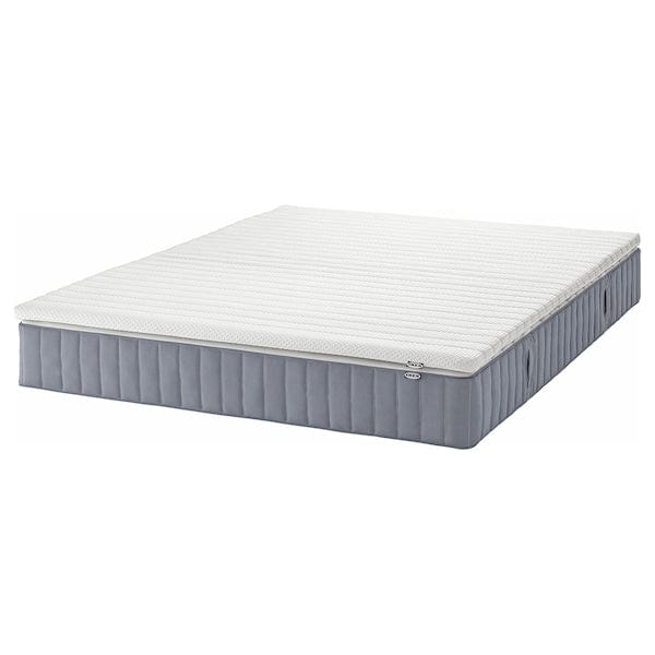 Ikea VALEVÅG - Mattress and topper, extra rigid Azure/Nisseholm white,180x200 cm