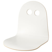VALFRED seat shell for junior chair, white, 34x37x35 cm