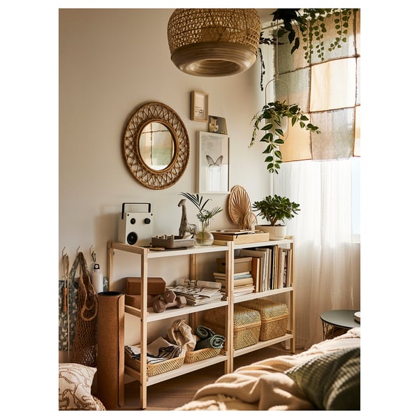 VAPPEBY bluetooth speaker, white/gen 3, 20x20 cm