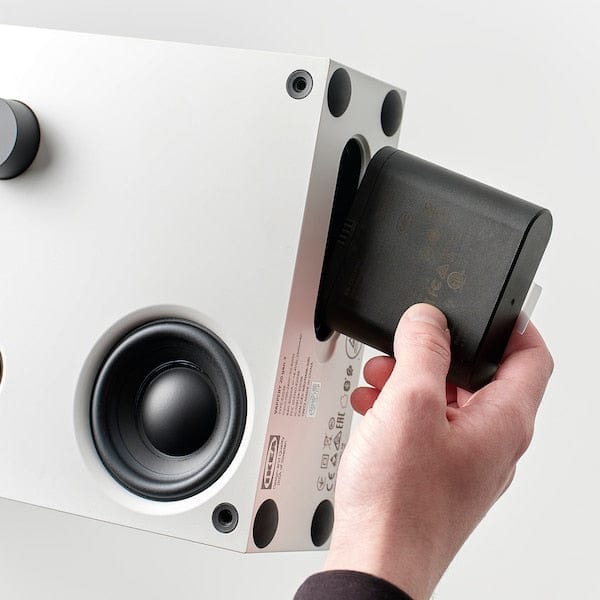 Ikea VAPPEBY - Bluetooth® speaker, gen 3 white/black,20x20 cm