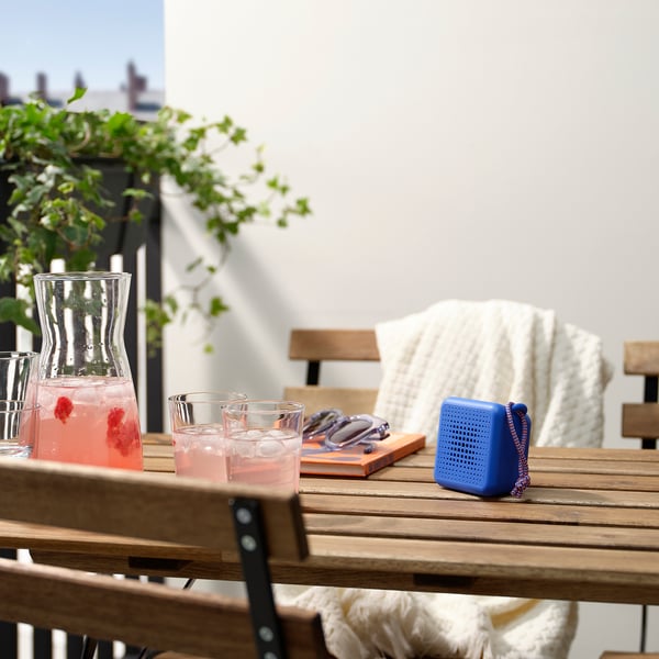 VAPPEBY - VAPPEBY Portable bluetooth speaker, waterproof/blue