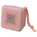 VAPPEBY portable bluetooth speaker, waterproof/pink, 6x8 cm