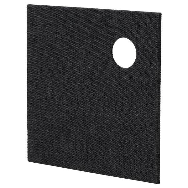 VAPPEBY - VAPPEBY Front for bluetooth speaker, black, 20x20 cm