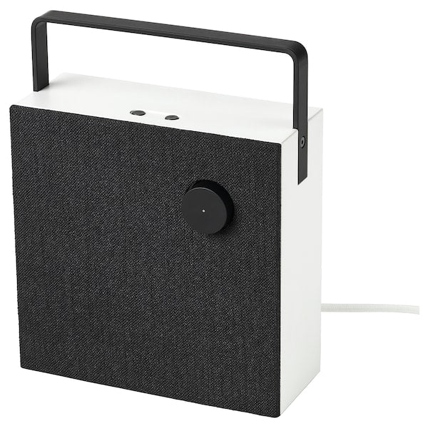 VAPPEBY - Front for bluetooth speaker, black, 20x20 cm