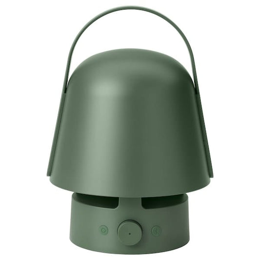 Ikea VAPPEBY - Bluetooth speaker lamp, outdoor/green