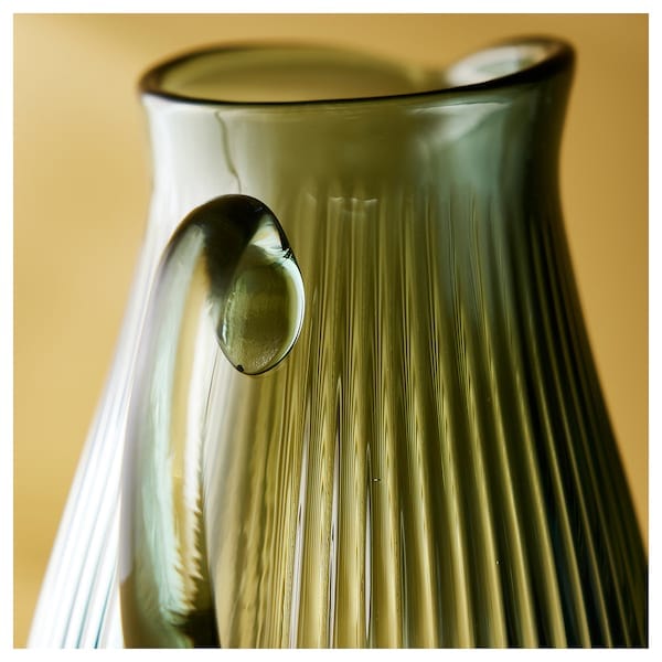 Ikea VARDAGEN - Jug, patterned/dark grey-green, 2 l