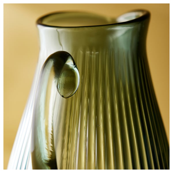 VARDAGEN jug, patterned/dark grey-green, 2 l