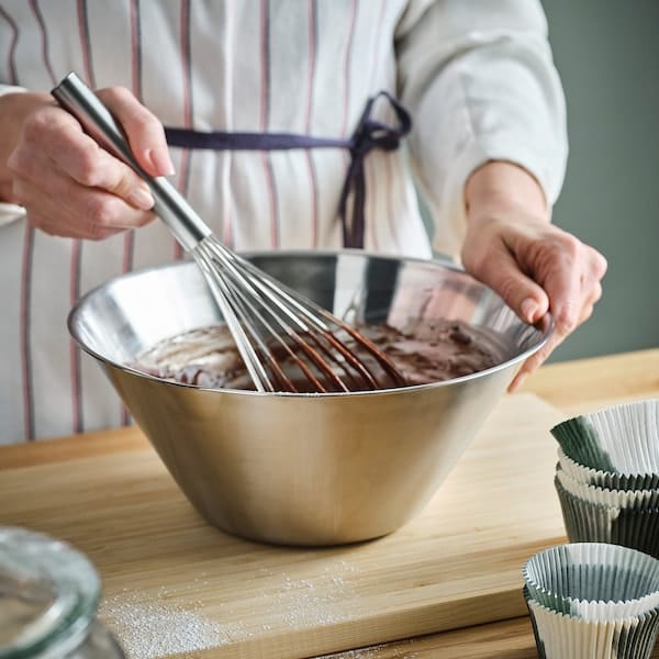 Ikea VARDAGEN - Mixing bowl, stainless steel, 4 l