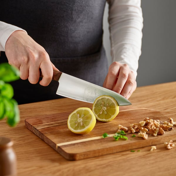 VARDAGEN - VARDAGEN Cook's knife, stainless steel/walnut, 16 cm
