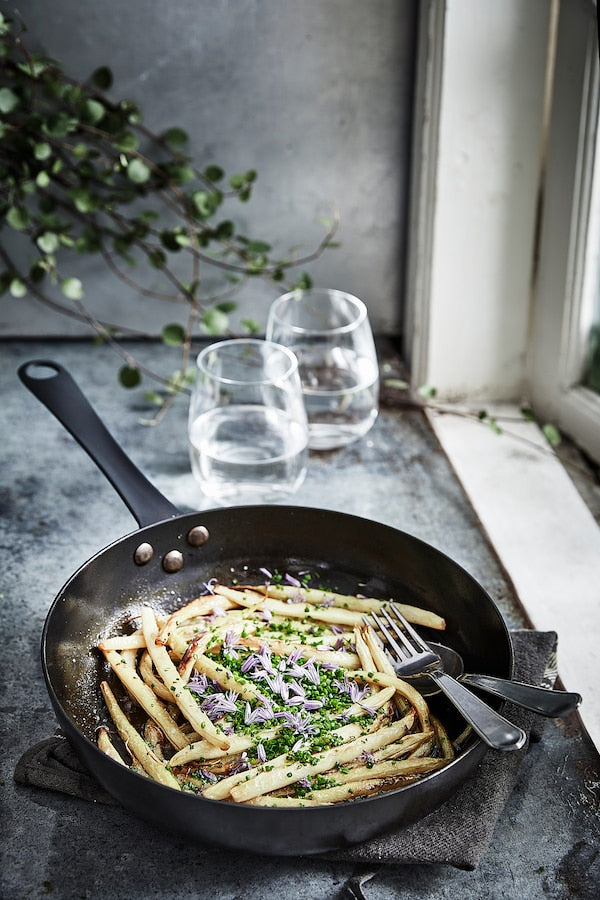 VARDAGEN - Frying pan, carbon steel, 24 cm