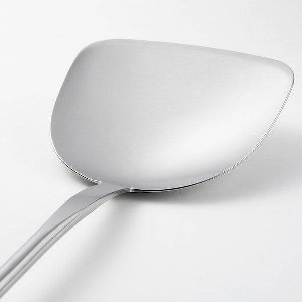 VARDAGEN wok spatula, stainless steel/beech, 36 cm