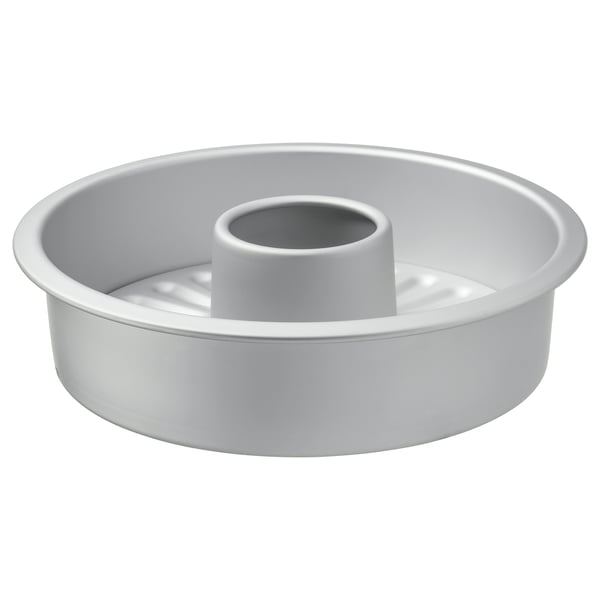 VARDAGEN loose-base cake tin, silver-colour