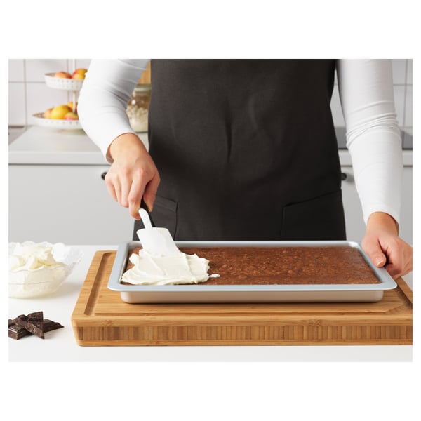 VARDAGEN baking tin, silver-colour, 38x26 cm/2.0 l
