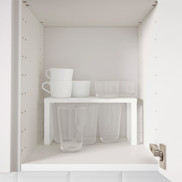 VARIERA shelf insert, white, 32x13x16 cm