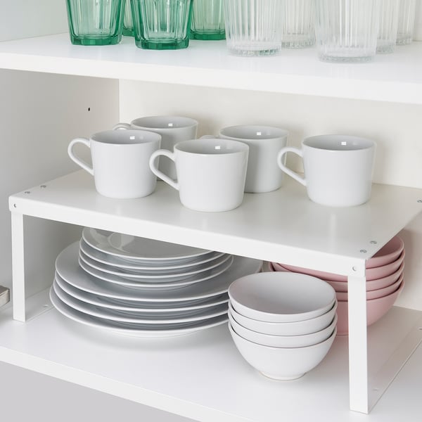 VARIERA - VARIERA Shelf insert, white, 46x29x16 cm