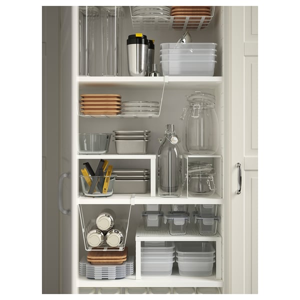 VARIERA shelf insert, white, 32x13x16 cm