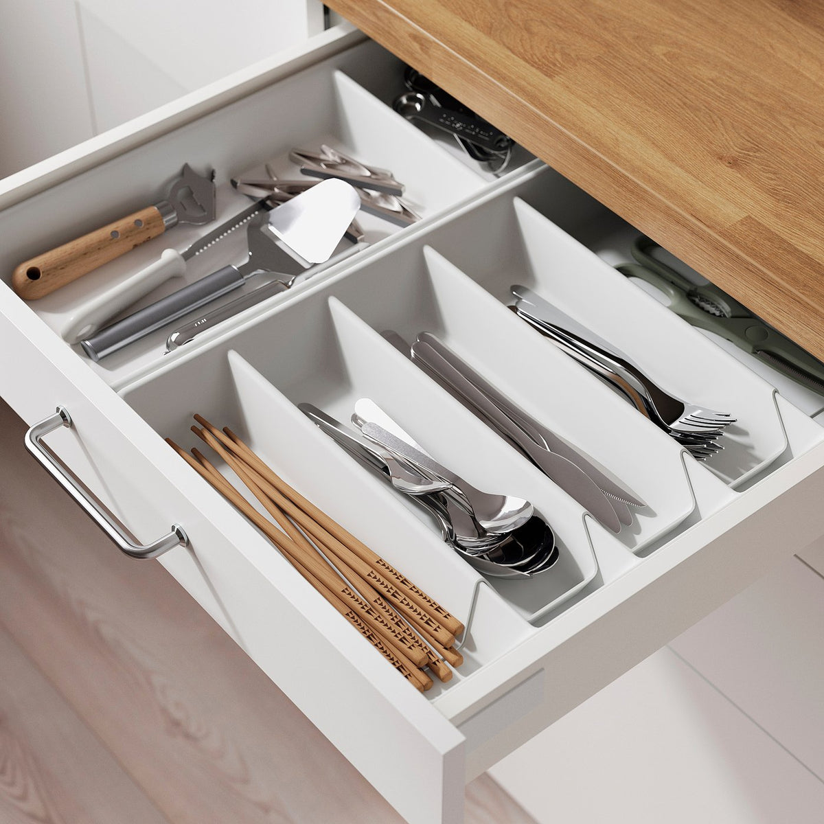 VARIERA cutlery tray/utensil tray, 50-72x47 cm