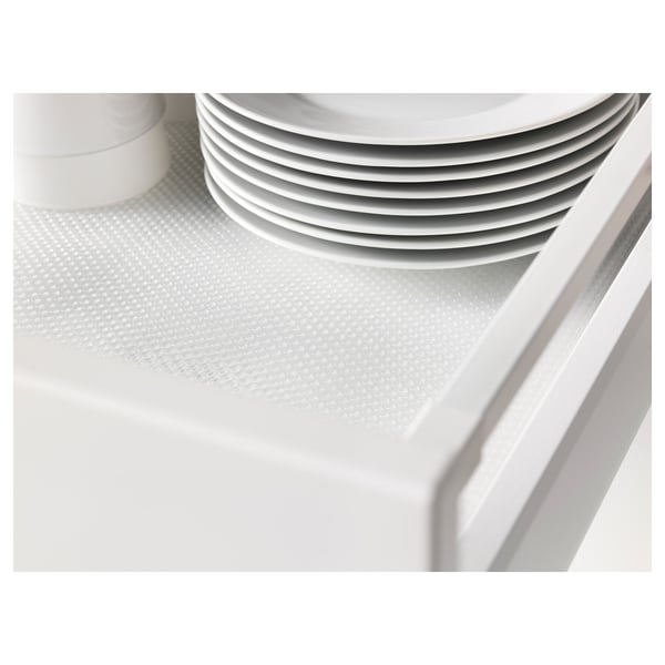 VARIERA drawer mat, transparent, 150 cm