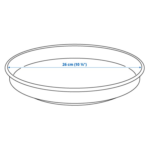 VARIERA storage turntable, 26 cm